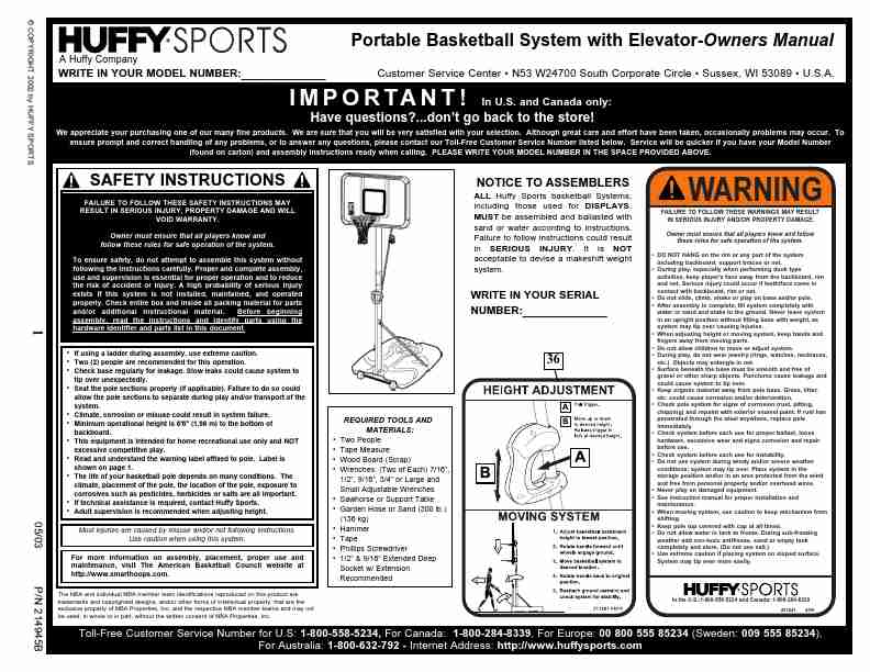 Huffy Fitness Equipment AWLH4030-page_pdf